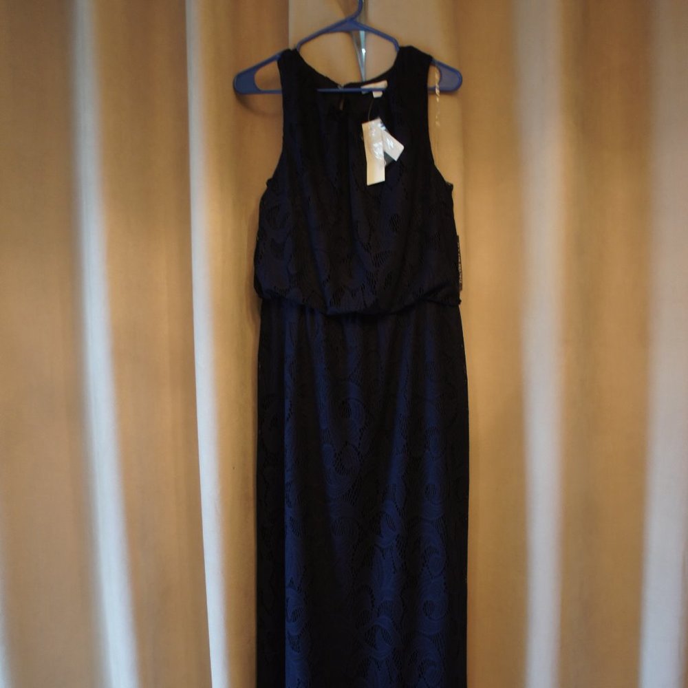 NY & Co Blue Maxi Dress NWT